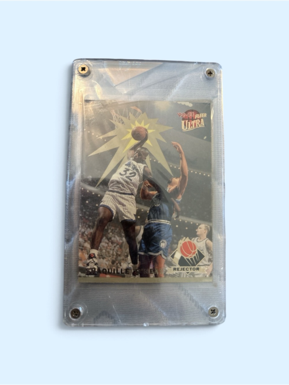 Ultra Fleer Basketball Card Display Case - Clear